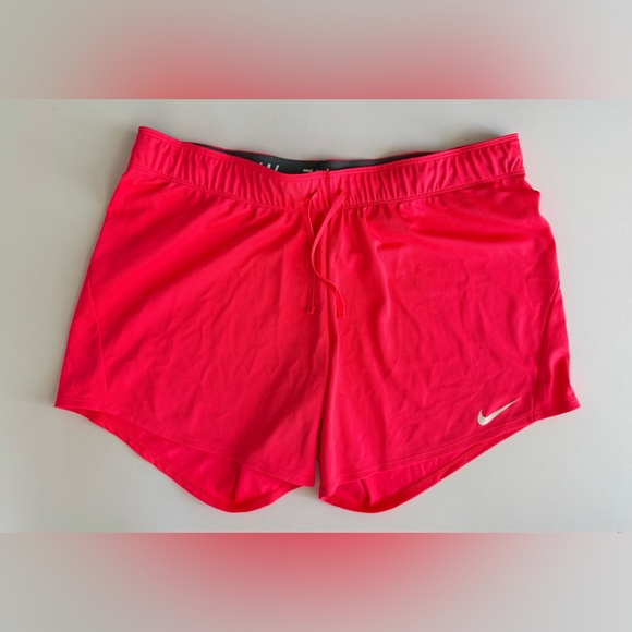 Nike Pants - Nike Women's Dri Fit Neon Pink Athletic Shorts - Large